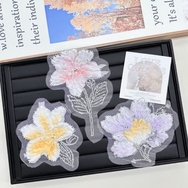luxury bridal lace applique manufacturer